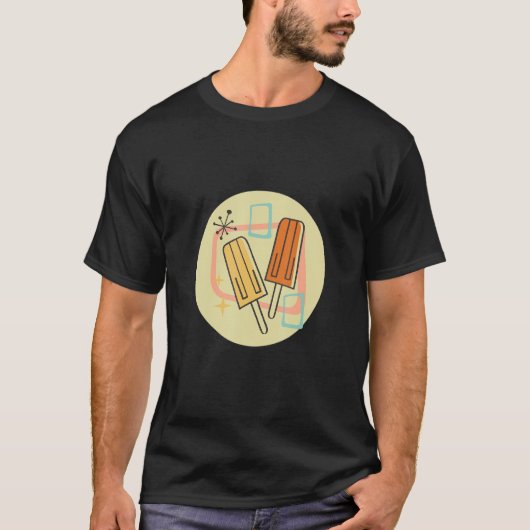 Popsicles desert ijs t-shirt (Voorkant)