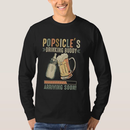 Popsicle's Drink vriend komt binnenkort om vader t T-shirt (Voorkant)