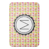 Popsicles en Ice Cream bevatten aangepaste monogra Badmat (Voorkant Verticaal)