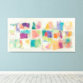 Popsicles Horizontale Steene Abstracte Druk Canvas Afdruk (Insitu (Houten vloer))