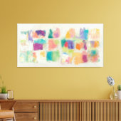 Popsicles Horizontale Steene Abstracte Druk Canvas Afdruk (Insitu (Woonkamer))