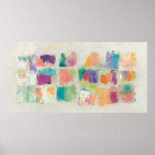 Popsicles Horizontale Steene Abstracte Druk Poster