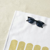 Popsicles  Ice Cream Retro Summer Design Strandlaken (In situ)