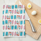 Popsicles keuken handdoek (Quarter Fold)