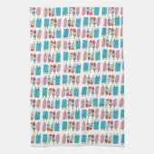 Popsicles keuken handdoek (Verticaal)