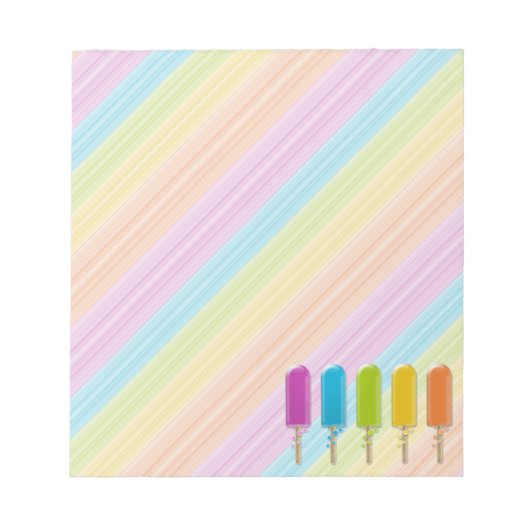 popsicles notitieblok (Voorkant)