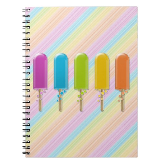 popsicles notitieboek (Voorkant)