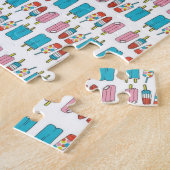 Popsicles puzzel legpuzzel (Zijkant)