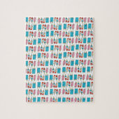 Popsicles puzzel legpuzzel (Verticaal)