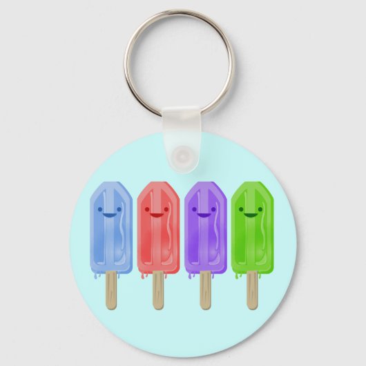 Popsicles Sleutelhanger (Voorkant)