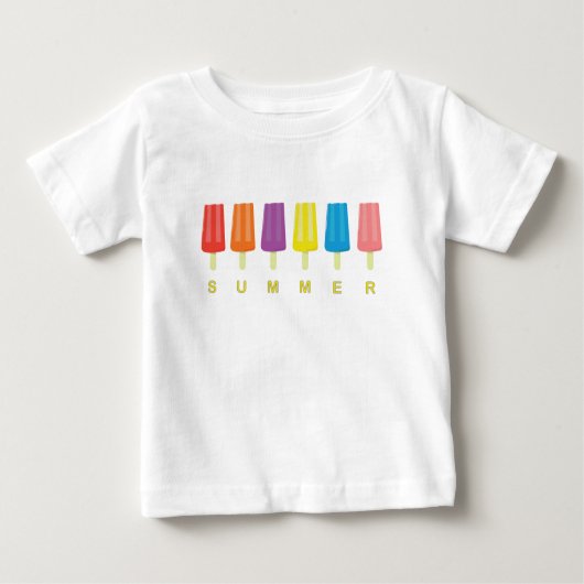 Popsicles voor mijn zomer T-Shirt (Voorkant)