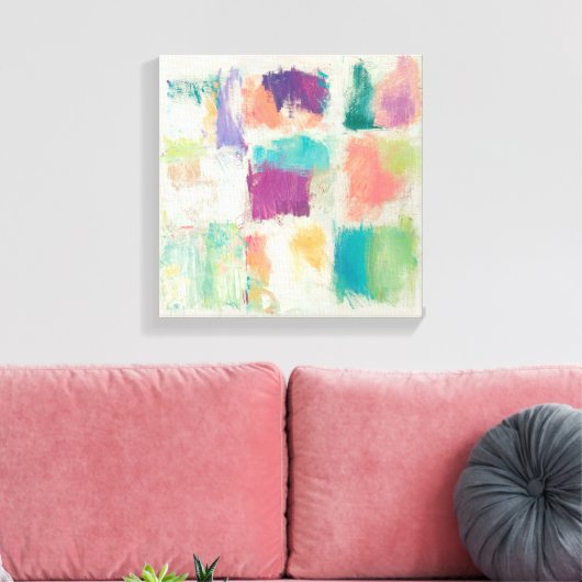 Popsics II Abstracte stone afdrukken | Mike Schick (Insitu (Woonkamer))