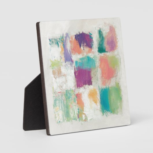 Popsics II Abstracte stone afdrukken | Mike Schick Fotoplaat (Voorkant)