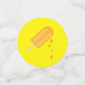 Popsiculair Cute Summer 1st Birthday Party Thema Confetti (Kleine voorkant)