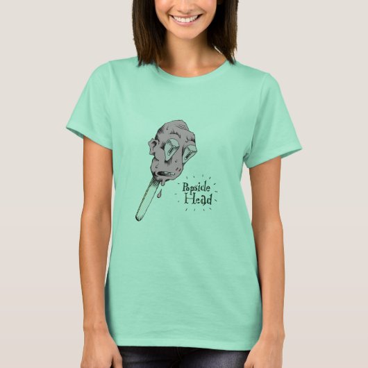 Popsiculair hoofd t-shirt (Voorkant)