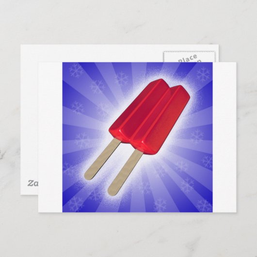 popsiervand briefkaart (Voorkant / Achterkant)