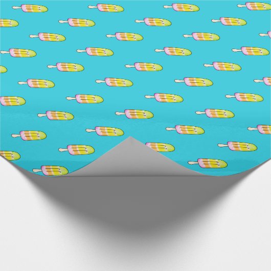 Popsikel Cadeaupapier (Hoek)