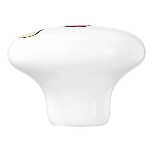 Popsikel Keramische Knop (Zijkant)