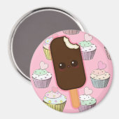 Popsikel Magneet (Voorkant / Achterkant)