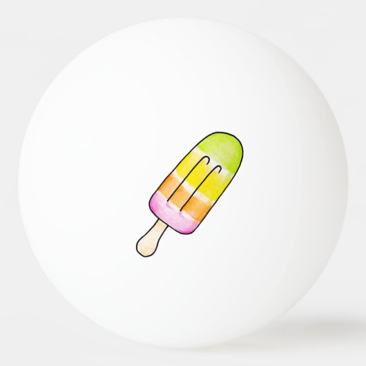 Popsikel Pingpongbal (Voorkant)