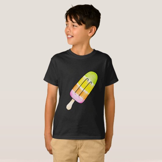 Popsikel T-shirt (Voorkant volledig)