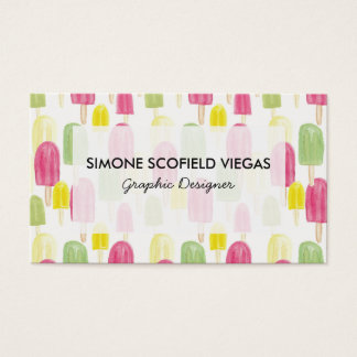 Popsikel Visitekaartjes