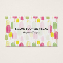 Popsikel Visitekaartjes