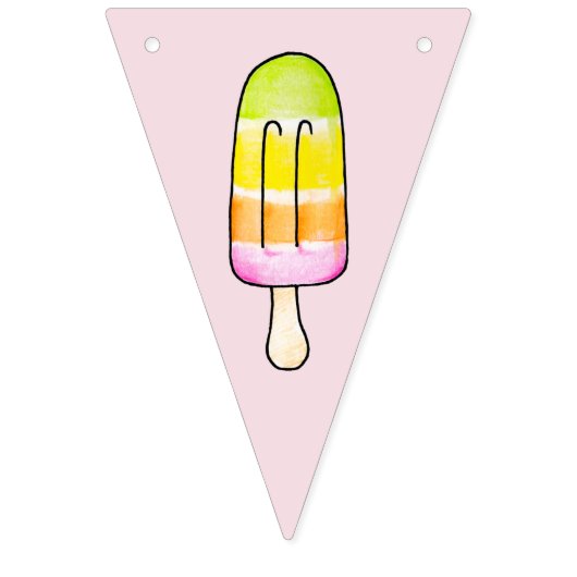 Popsikel Vlaggetjes (Derde vlag)