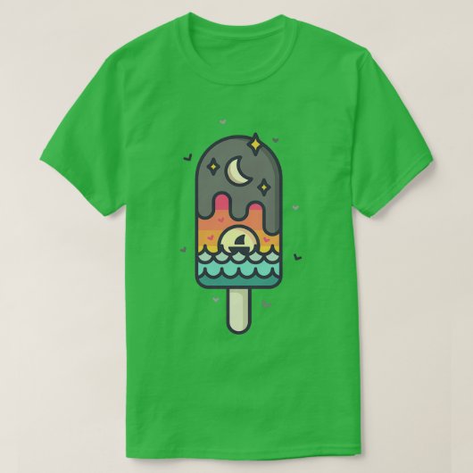 Popslice surrealisme t-shirt (Design voorkant)