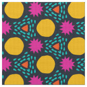 POPSTAR - Leuke kleurrijke kinderen moderne geomet Stof (Close Up)