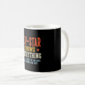Popster weet alles vaderdag retro koffiemok (Voorkant rechts)