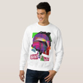 Popstyle Paars Trui (Voorkant volledig)