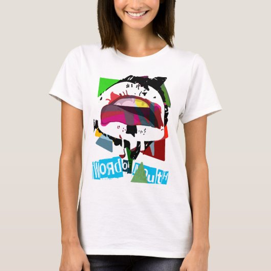 Popstyle_White T-shirt (Voorkant)
