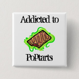 Poptarts Vierkante Button 5,1 Cm