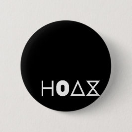 POPtRONiKA - HOAX - LOGO Ronde Button 5,7 Cm