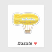Poptropica Blimp Sticker (Vel)