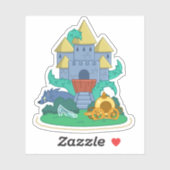 Poptropica Fairy Tale Island Sticker (Vel)