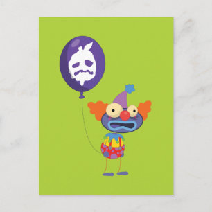 Poptropica Zomberry Clown Briefkaart