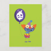 Poptropica Zomberry Clown Briefkaart (Voorkant)