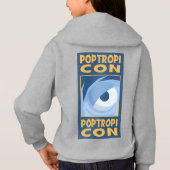 Poptropicon stafmedewerker Hoodie (Achterkant)