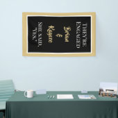 Populair! Aangepaste, verticale verlovingen banner (Beurs)