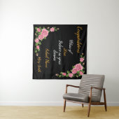 Populair Bloemstuk Customize Roos Tapijt Wandkleed (In Situ (horizontaal))