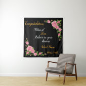 Populair Bloemstuk Customize Roos Tapijt Wandkleed (In situ)