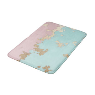 Populair Blush Roze Mint Goud Luxe Collectie Badmat
