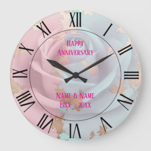 Populair Blush Roze Mint Goud Luxe Collectie Grote Klok