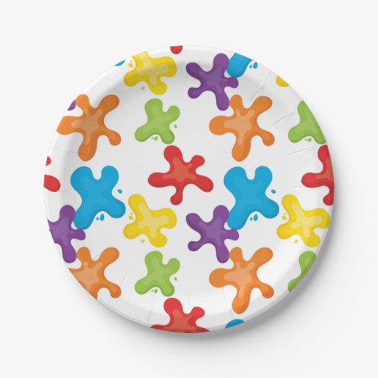 Populair bord van splash artiest (Voorkant)