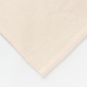 Populair delicate room. fleece deken (Hoek)