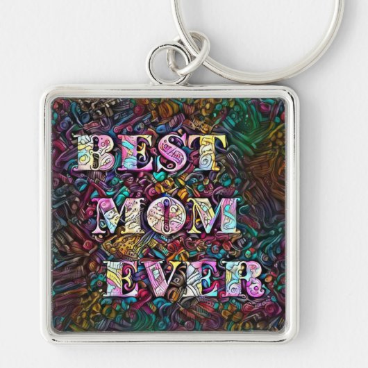 Populair elegant modern cadeau sleutelhanger (Voorkant)