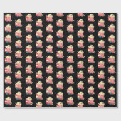 populair filmpopcornepatroon cadeaupapier (Vlak)