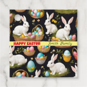 Populair Happy Easter Collectie Bedankjes Labels (Voorkant)